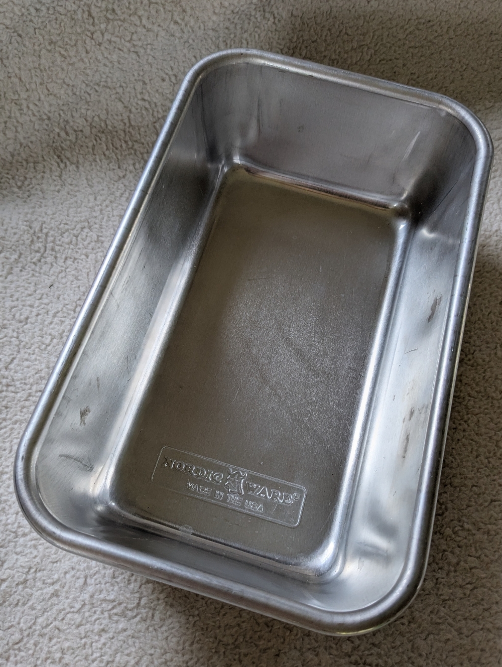 Nordic Ware Aluminum Bread Loaf Baking Pan Made In USA